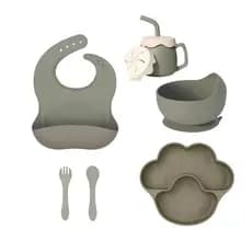 Kit de Alimentação 6pçs Formato Pata de Gato - SC513 silicone