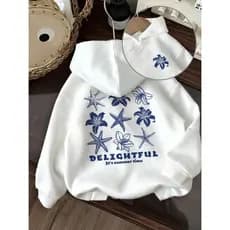 Blusa Moletom Feminino Agasalho Capote Frio Inverno Flanelado Quentinho Envio Imediato