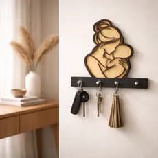 PORTA CHAVE MDF ORGANIZADOR DE CHAVES DIA DAS MAES PERSONALIZADO CRIATIVO DECORATIVO