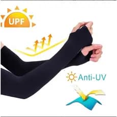 2 Par De Manguito Mangote Proteção Solar UV Mangas Solares Capa De Braço Aquecedores GA171 -BUSCABUSCABR