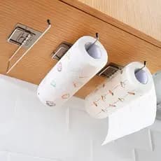 1/2/3 Pcs Porta Papel Toalha e Suporte de Filme de Alumínio para Parede de Cozinha -BUSCABUSCABR