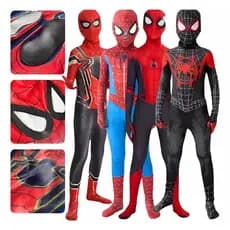 Fantasia Homem Aranha Completa 2026 Solado Antiderrapante Premium Adulto e Infantil Novo dia Filme