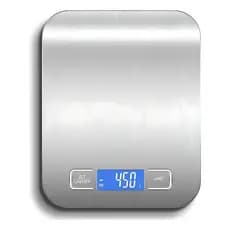Balança Cozinha Fit Alimentos Brasil 10kg Aço Inox Prateado 10 Kg