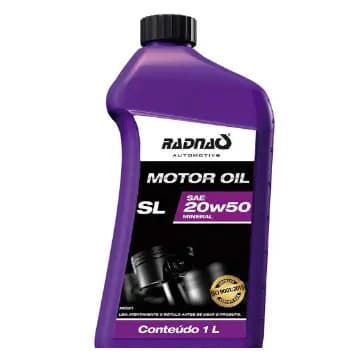 Óleo para Motor 20w50 Mineral Radnaq 1L