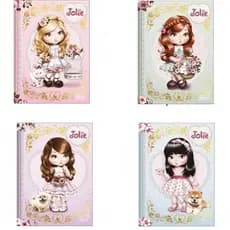 Caderno colegial brochura Jolie - Tilibra