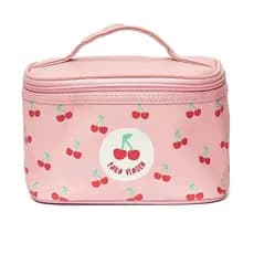 Necessaire maleta rosa cereja – Floriê