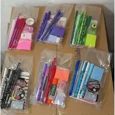Kit pronto de papelaria premium com 12 itens - Satori