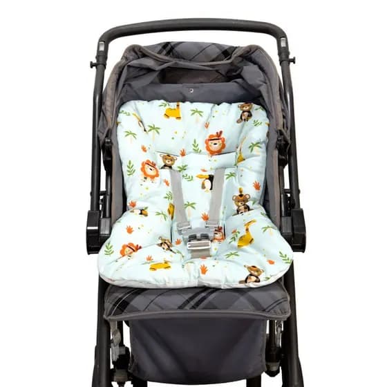 Capa De Carrinho Acolchoada Várias Cores e Estampas