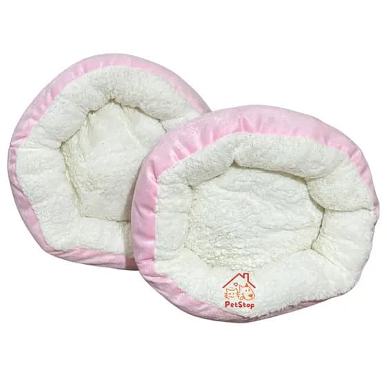 Kit 2 Caminhas sherpa para pets cachorro gato 50x50cm