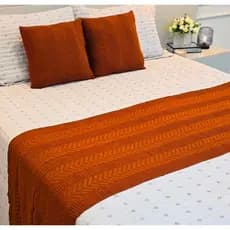 PESEIRA CAMA EM TRICOT MANTA TRANÇADO LUXO SOFÁ OU CAMA
