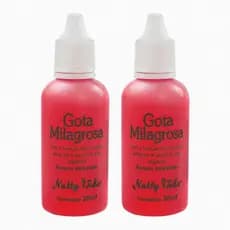 Kit 2x Gota Milagrosa Natty Vida 30ml - Hidrata, Amacia e Suaviza Pés Ásperos, Rachados e com Calos