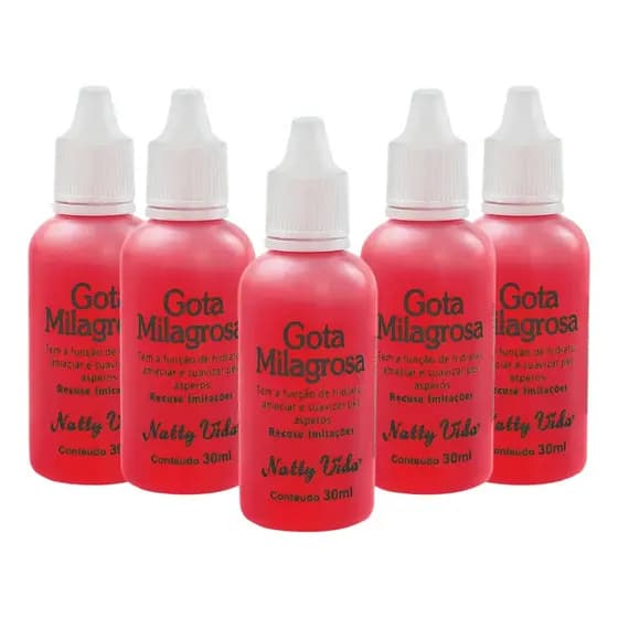 Kit 5 Gota Milagrosa Natty Vida – Hidratação Profunda para Pés Perfeitos