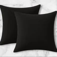 2 Capas de Almofadas 70x70  de Suede Lisa Grande
