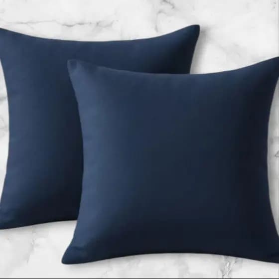 2 Capas de Almofadas 50x50 de Suede ( Lisa )