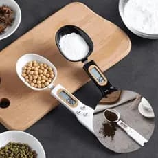 Colher Medidora Digital com Balança Integrada  laboratórios e farmácias mede gramas e quilos
