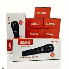 MICROFONE COM FIM 2,5M LELONG LE-905