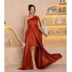Vestido Feminino Longo com Capa Festa Casamento Madrinhas Formatura
