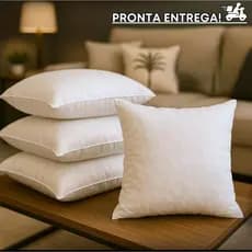 ENCHIMENTO DE ALMOFADA 45X45 CM REFIL  - Almofadas Macia e Lavavél - ENVIO IMEDIATO!!!