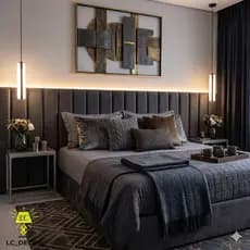 Cabeceira de Cama Box 110x20 Modulada Adesiva Painel Estofado para Quarto Prático - Envio Imediato!