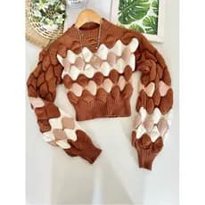 Blusa Manga Longa Coleção Novo Inverno 2025 Moda Feminina Estilo Fashion