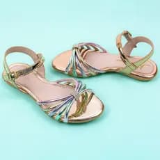 Rasteirinha Infantil Menina Sandália Fivela Brilho Delicada Confortável Original 28 a 37 Promoção