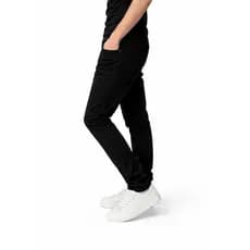 Calça Jeans Masculina Preta Skinny com Elastano Confortável Resistente Ideal para Trabalho Dia a Dia