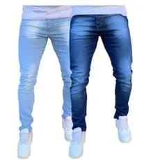 Kit Calças Jeans Masculina Skinny Com Lycra Elastano Linha Premium