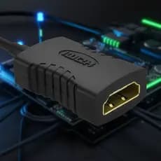 Adaptador Hdmi Femea X Femea Emenda Extensor Conector HDMI Compatível dispositivos Smart TVs, Xbox