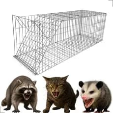Gaiola Gatoeira Grande Para Gatos Resgate E Uso Veterinário Pedal
