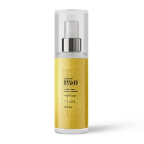 BODY SPLASH MASCULINO BANKER 200ML - PRIMACIAL PERFUME AMADEIRADO CITRICO