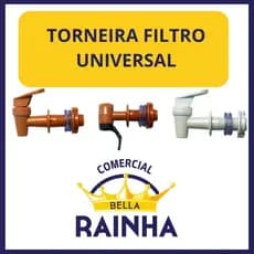 Torneira para Filtro Bebedouro Barro Universal