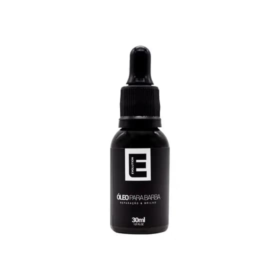 ÓLEO PARA BARBA EVOLUTION BARBER 30ML - BARBA MACIA HIDRATADA COM BRILHO