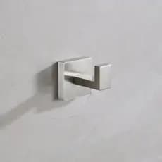 Suporte Gancho Cabide Aço Inox 304 Aço escovado Quadrado Banheiro Porta Toalhas