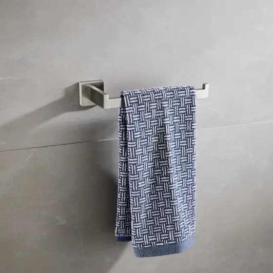 Porta Toalha Suporte Banheiro Aço Escovado Aço Inox 304