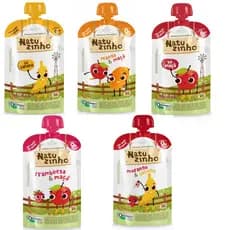 Kit Com 3 Unidades Papinha De Fruta Orgãnica 99g Natuzinho