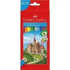 LAPIS DE COR FABER CASTELL 10 CORES (NEON) / 12 CORES / 24 CORES