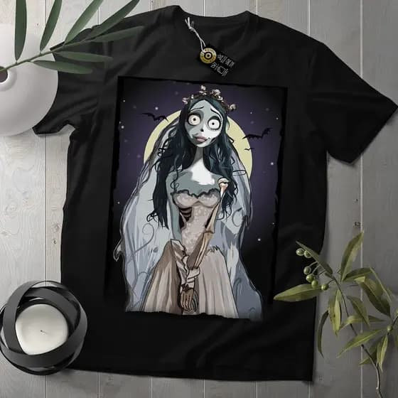 Camiseta Camisa A Noiva Cadáver Unissex top