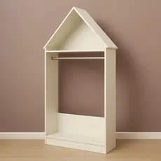 Arara de Roupas para loja MDF Branco 90x130cm – Arara de Roupas