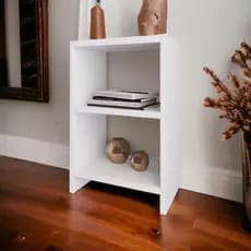 Mesa de Cabeceira Para Quarto/Sala Branco