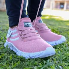 Tênis Feminino Casual E Esportivo Macio Caminhada Treino Confortável Barato