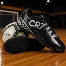 Chuteira Infantil Futsal Profissional Macia Confortável Calcanhar Acolchoado Resistente Modelo Kids