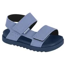 Sandália Molekinho Menino Bebe Denim Leve e Confortável Ref;.2636.204