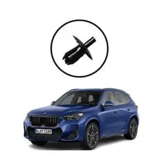 10, 20 ou 50 Grampo Acabamento Assoalho Filtro Guarnição BMW