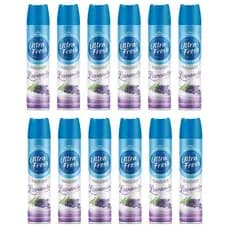 Kit 12 Odorizador Ambientes Ultra Fresh 400ml Lavanda Bom Ar