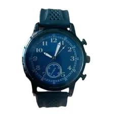 Lindo Relógio De Pulso Casual Masculino Ponteiro Com Pulseira De Silicone