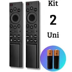 Controle Compatível Tv Smart Samsung Netflix Globoplay Prime Vídeo Tv Plus Sky 9177