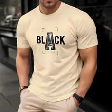 Camiseta T-Shirt Masculina City Black Infinity Camisa 100% Algodão Confortavel e Respiravel
