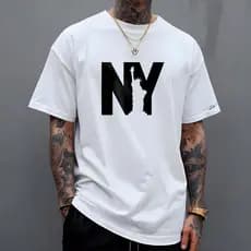 Camiseta T-Shirt NY LIBERTY Camisa100% Algodão Street Wear