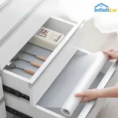 Forro com Tecnologia Impermeavel e Antiderrapante Material Ecologico Resistente ao Desgaste Transparente para Moveis