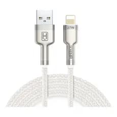 Cabo Usb Carregador Para iPhone 2 Metro Lightning Turbo 27w